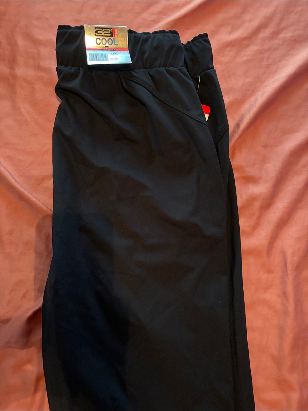 32 degrees cool Black Drawstring Athletic Pants